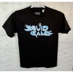 Chinatown Market Squid Game X PacSun Black Short‎ Sleeve T Shirt Size Small NEW
